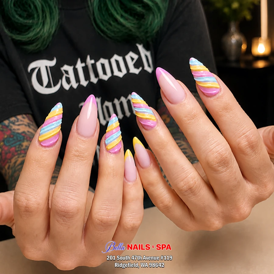 Nail Design at Bella Nails & Spa_July 23